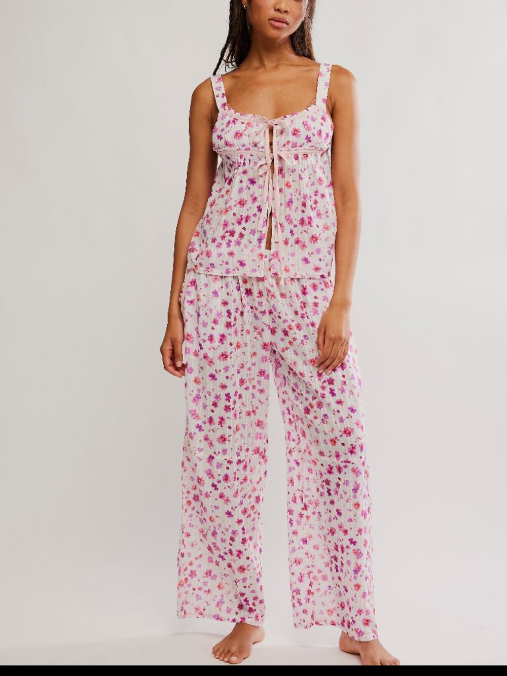 FREE PEOPLE Talk Tonight Set / Berry Combo